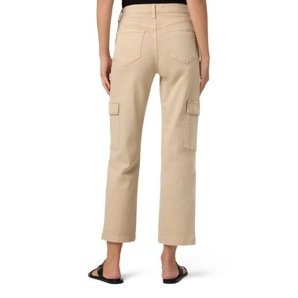 NWOT Joe's Jeans Tan Straight Leg Cargo Utility Gorpcore Stretch Jeans Size 28 - Picture 2 of 13